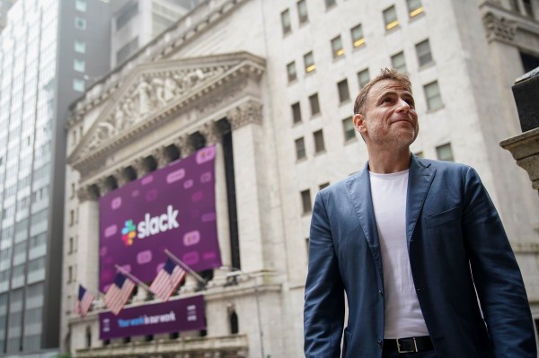 Slack abre en $ 38.50, un 48% en su primer día de operaciones en NYSE como WORK