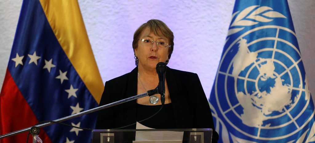 Bachelet pide al gobierno de Maduro la liberación de todos los presos políticos