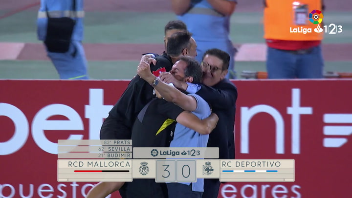 LaLiga 1|2|3: Resumen y Goles del Mallorca (3) - (0) Deportivo del 23/06/2019