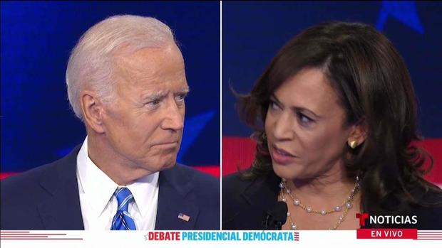 Debate demócrata: Biden y Harris protagonizan dramático encontronazo