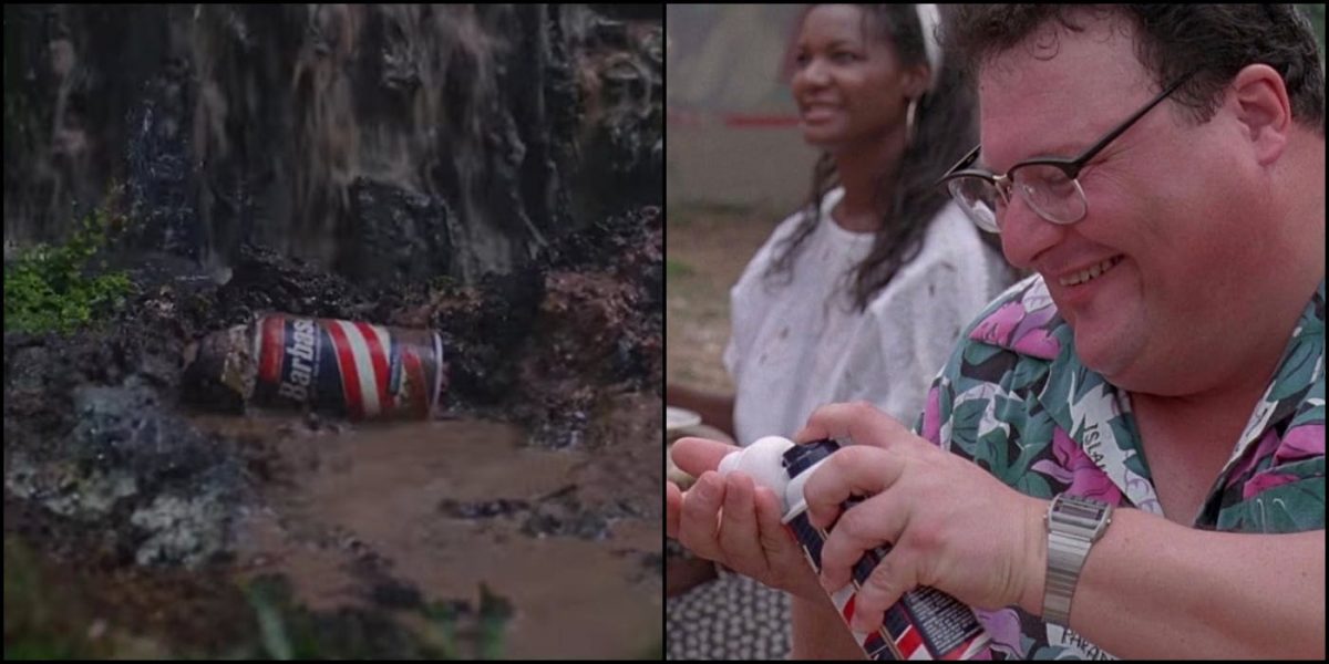 Jurassic Park: lo que le sucedió a la lata de barbasol de Nedry & # 039; s