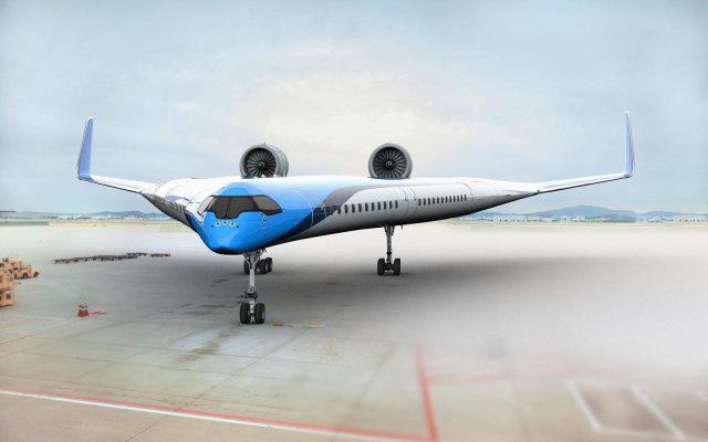 KLM Airlines quiere ayudar a construir un avión más eficiente con asientos en el ala