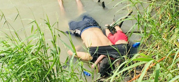 Mueren ahogados salvadoreño y su pequeña hija, al cruzar el Río Bravo, en Matamoros