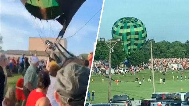 Impresionante video: globo aerostático descontrolado choca contra una multitud en un festival  