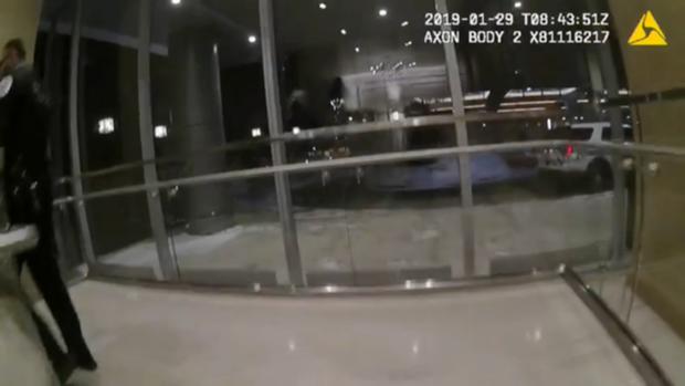 Video de la policía de Chicago: Smollett con una soga