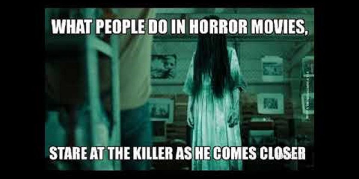 10 memes de lógica de película de terror que son demasiado divertidos para las palabras