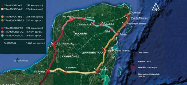 Aún no se presentan amparos contra Tren Maya, pero Fonatur dice estar preparado para recibirlos