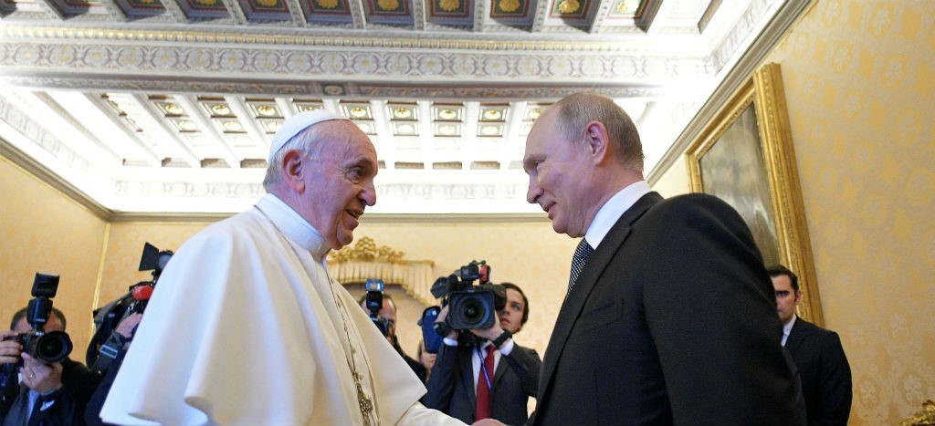 Papa Francisco y Putin conversan sobre Siria, Ucrania y Venezuela