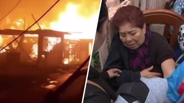 Incendio se propaga rápidamente y destruye 200 hogares en Perú
