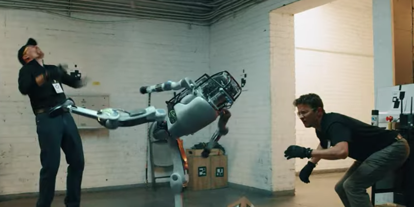 Este video de un robot golpeando a los humanos es extremadamente satisfactorio