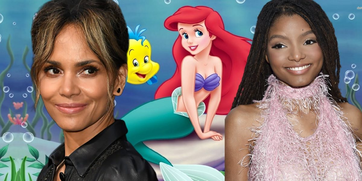 Halle Berry elogia a Little Mermaid Casting de Halle Bailey, después del nombre Mixup