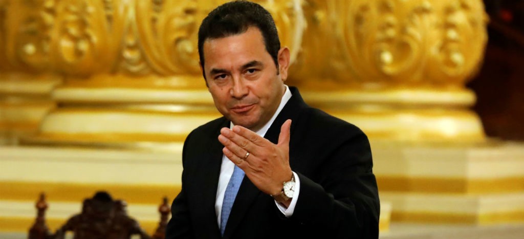 Jimmy Morales entrega revocatoria para negociar que Guatemala sea “tercer país seguro” (Video)