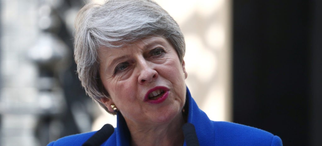 Theresa May acude al Parlamento por última vez como primera ministra (Video)