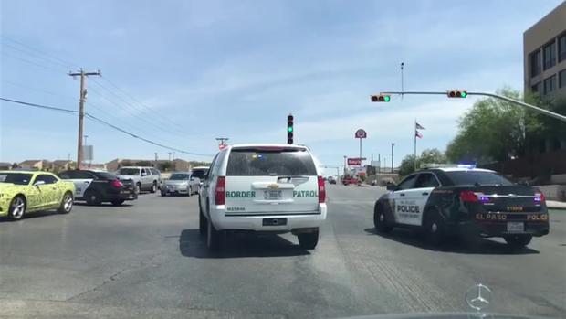[TLMD - NATL] Los alrededores del centro comercial Cielo Vista de El Paso tras reporte de tiroteo