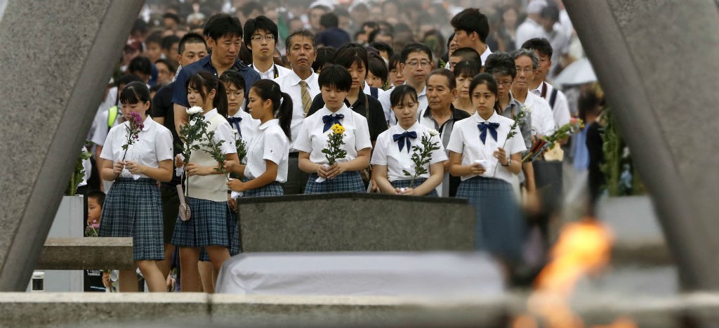 Japón conmemora 74 aniversario del bombardeo atómico en Hiroshima