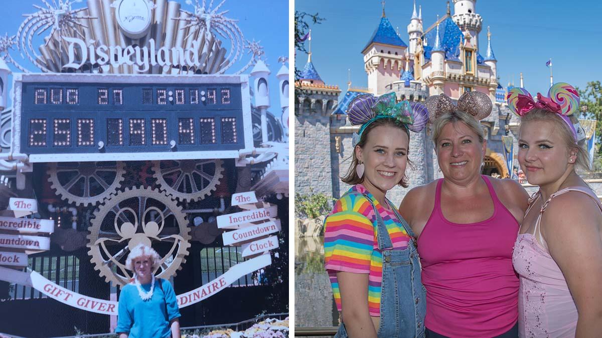 Gana pase gratis a Disneyland y lo usa 34 años después