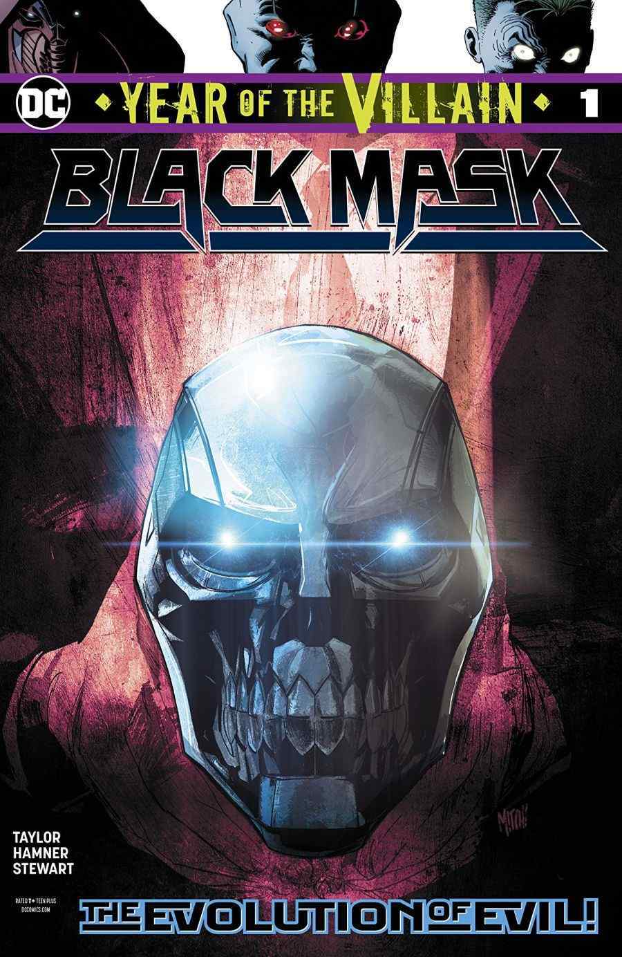 Máscara negra Año del villano # 1
