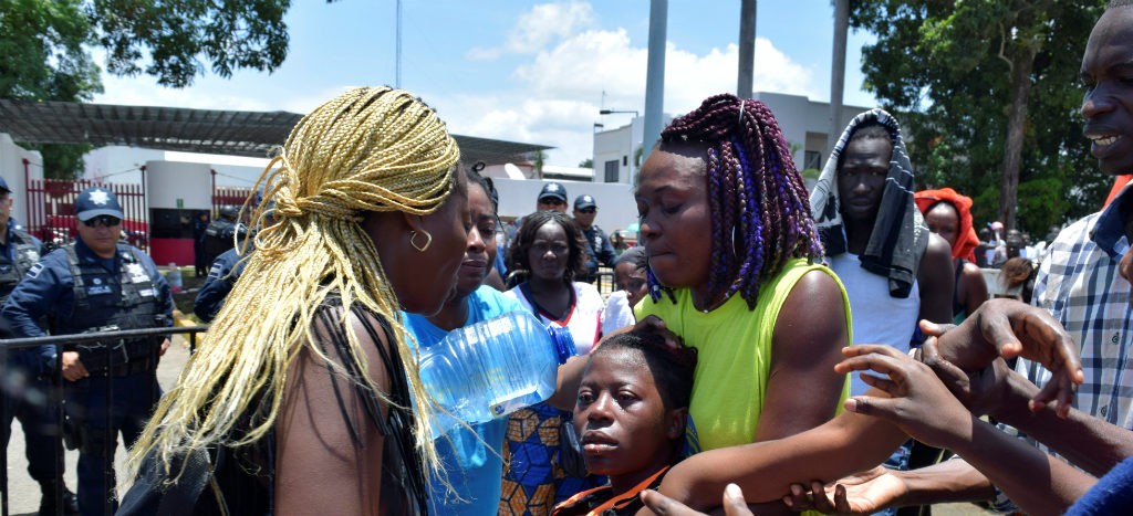 Piden declarar crisis humanitaria por migrantes africanos en Tapachula