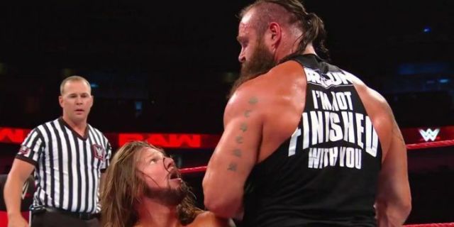 Braun Strowman no logra capturar el Campeonato de los Estados Unidos nuevamente en WWE Raw