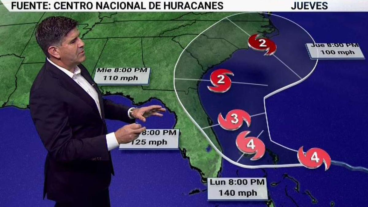 El “peligroso” huracán Dorian pudiera quedarse en el mar