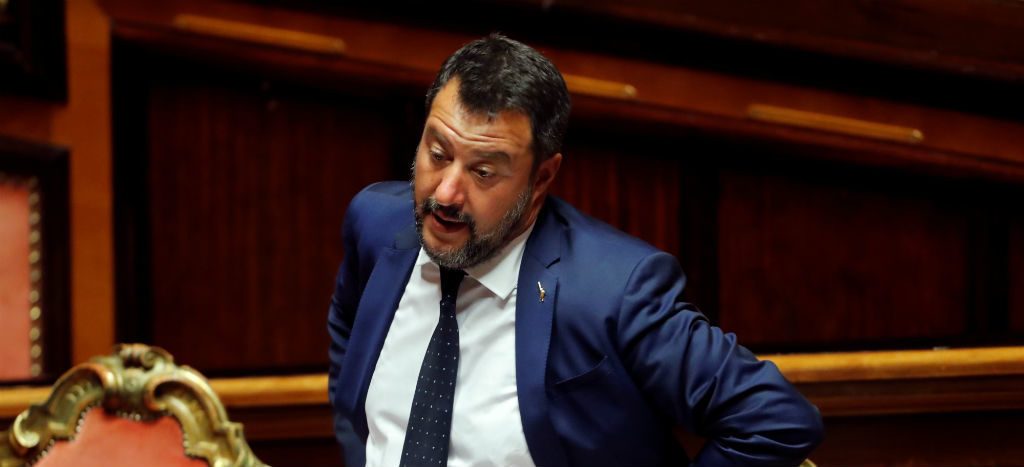 Italia: Salvini presenta moción de censura contra primer ministro italiano y llama a elecciones