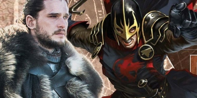 Kevin Feige dice que el papel de Eternals de Kit Harington como el Caballero Negro podría "crecer en algo más"