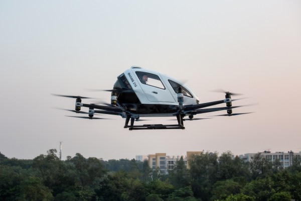 La compañía autónoma de movilidad aérea EHang desplegará el servicio de transporte aéreo en Guangzhou