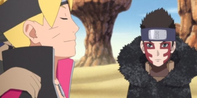 Naruto ve a Boruto revivir la rivalidad con el hijo de Gaara