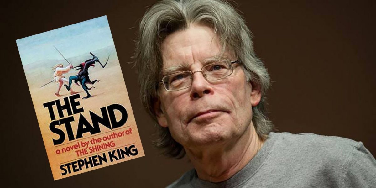 Stephen King escribiendo un nuevo final para el programa de televisión Stand