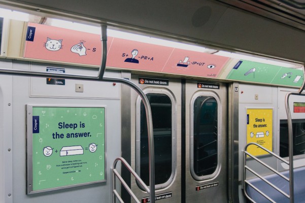 ¿Por qué los anuncios de startups se están apoderando del metro?