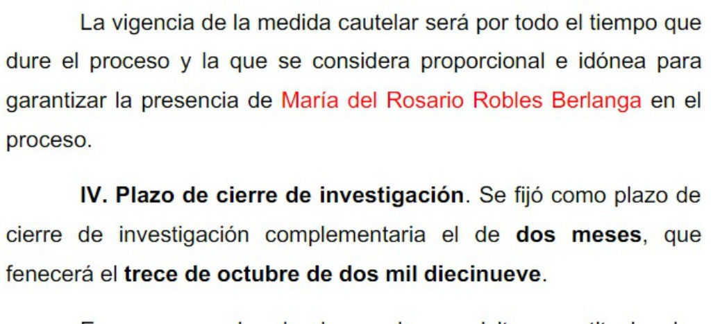 ‘Hunde’ a Robles licencia con domicilio diferente y viaje a Costa Rica; estará en prisión “todo el tiempo que dure el proceso”: juez
