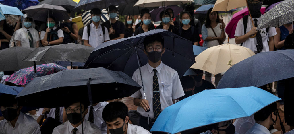 Estudiantes inician paro en apoyo a demandas prodemocracia en Hong Kong | Fotos