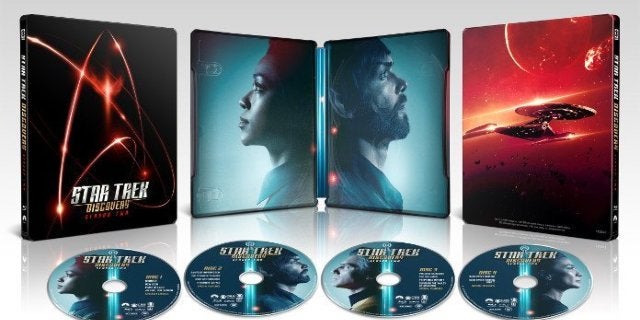Discovery Season 2 Obteniendo Steelbook Blu-ray Release