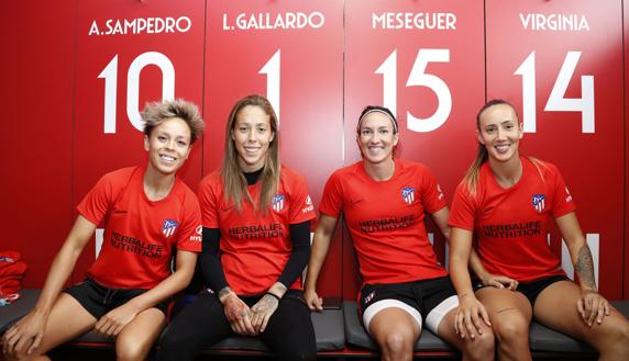 El Atlético de Madrid se entrenó por primera vez en su nuevo hogar, la Ciudad Deportiva de Alcalá de Henares.