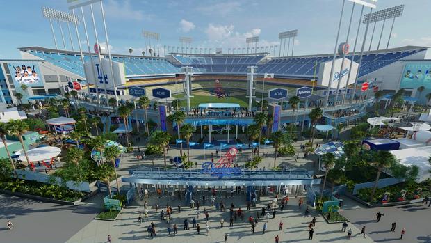Dodgers revelan renovación millonaria del estadio