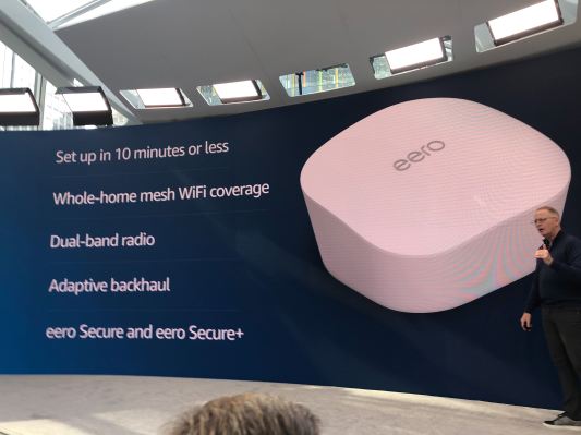 Amazon presenta nuevos enrutadores Wifi Eero mesh de $ 99