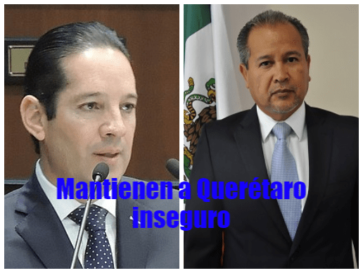 Alejandro Echeverría y Pancho Domínguez mantienen a Querétaro más inseguro, opera delincuencia con más ejecuciones