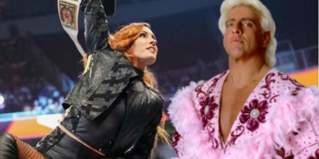 Becky Lynch da sus pensamientos sobre el intento de Ric Flair de registrar el apodo del hombre