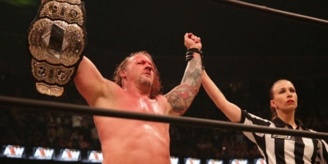 Cinturón de campeonato AEW de Chris Jericho robado