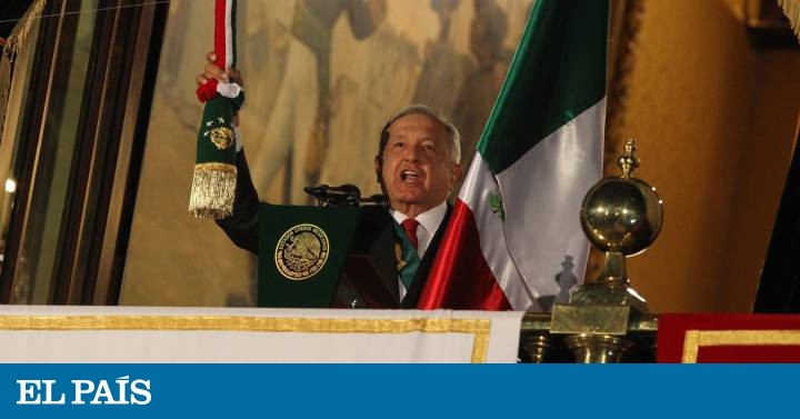 El austero primer 'Grito' de López Obrador