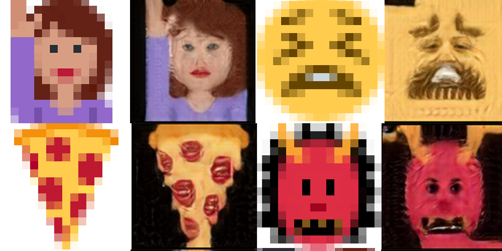 La IA convierte los Emojis inofensivos en pesadillas horribles