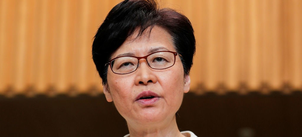Lam condena cualquier intento de EU de interferir en Hong Kong