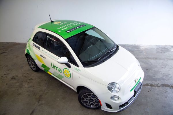 Lime está cerrando el servicio de alquiler de automóviles, LimePod