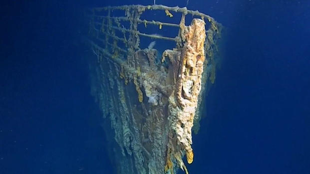 Exploradores revelan nuevas imágenes de los restos del "Titanic"