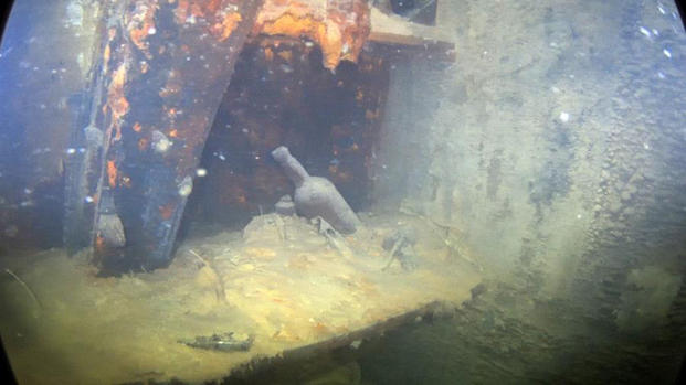 Muestran primeras imágenes de barco hundido en 1846
