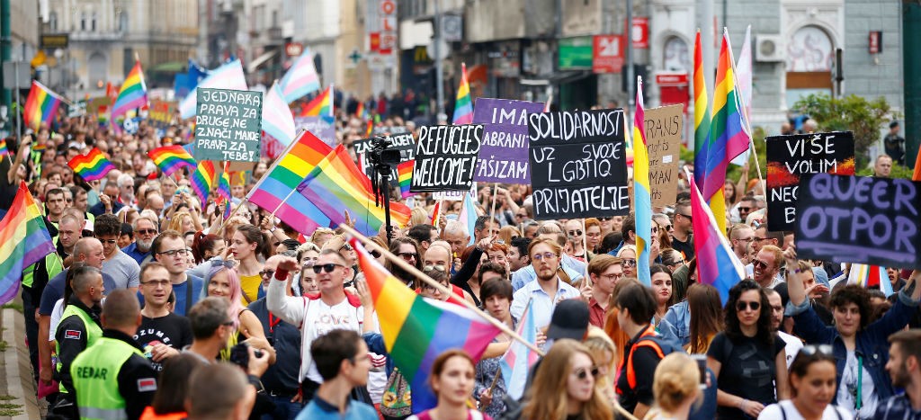 Por primera vez en la historia, Sarajevo celebra Marcha del Orgullo LGBT | Fotos