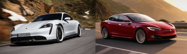 Porsche Taycan vs Tesla Model S: especificaciones para especificaciones, precio para precio