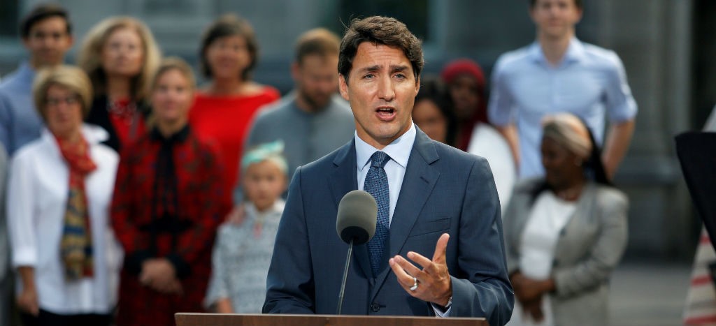 Trudeau disuelve Parlamento de Canadá y lanza su campaña de reelección