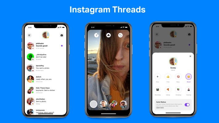 Instagram lanza Threads, una aplicación de chat de amigos cercanos con estado automático
