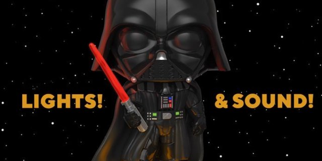 Electronic Pop Wars Darth Vader Pop de Funko es el primero con luces y sonido
